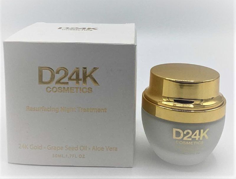 Photo 1 of NEW D24K RESURFACING NIGHT TREATMENT-ADVANCED ANTI-AGING WORKS DURING SLEEP TO REGENERATE THE NATURAL FUNCTIONS OF THE SKIN