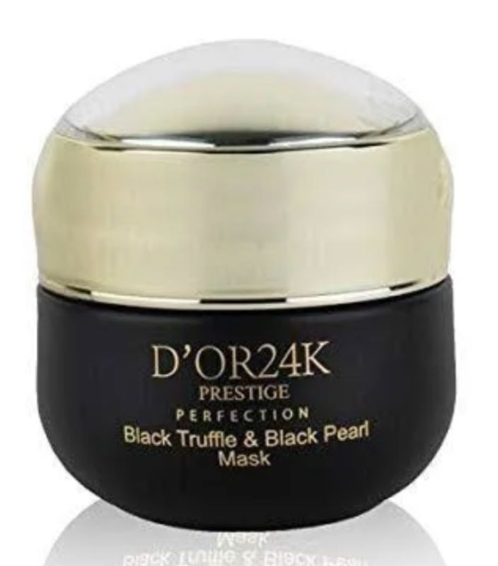 Photo 2 of NEW D24K BLACK TRUFFLE AND BLACK PEARL MASK - LIGHTNING AND BRIGHTENING MASK LEAVES YOU WITH A LUMINOUS REFRESHED COMPLEXION