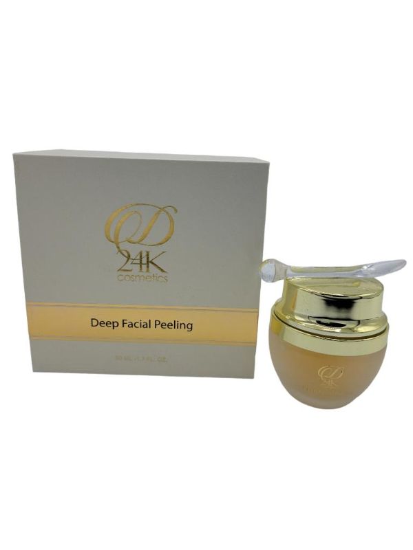 Photo 1 of NEW D24K DEEP FACIAL PEELING - BLEND OF COLLAGEN AND 24K GOLD TO HYDRATE AND PLUMP THE SKIN