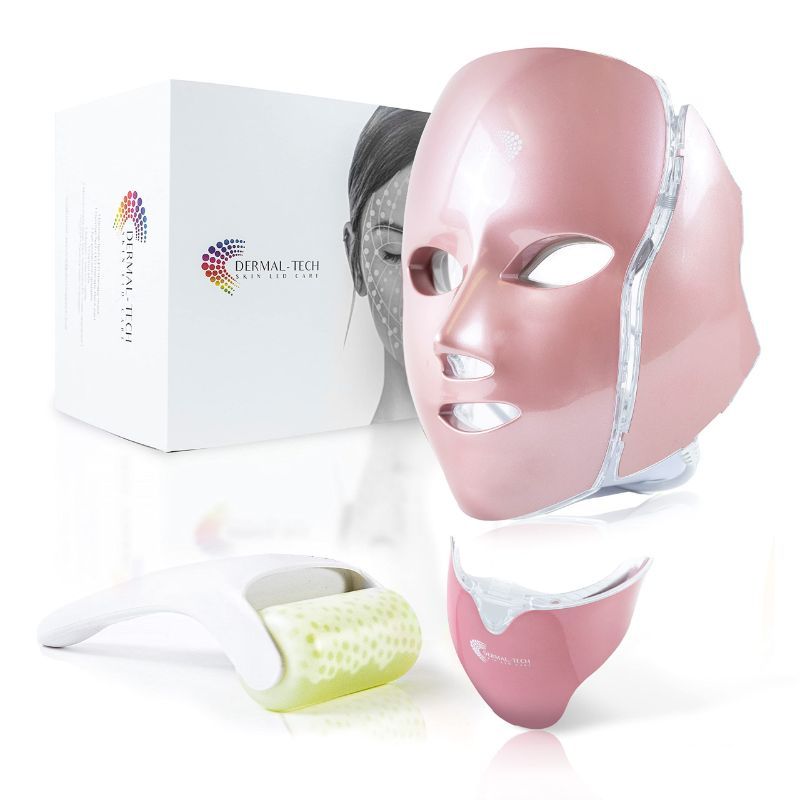 Photo 1 of NEW DERMA TECH SKIN LED CARE - PINK MASK TO IMPROVE SKINS APPEARANCE