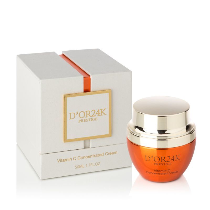 Photo 1 of NEW - D24K VITAMIN C CONCENTRATED CREAM EVENS SKIN TONE RESTORES COMPLEXION ANTI AGING OPTIMAL VITALITY