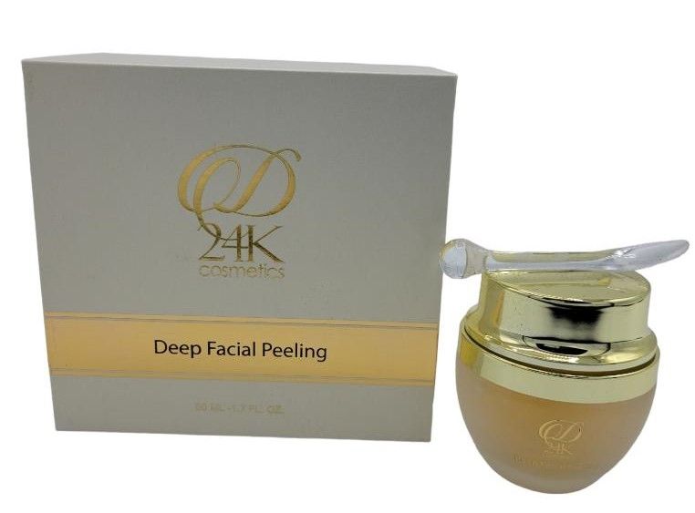 Photo 1 of NEW-D24K DEEP FACIAL PEELING PROVIDES DEEP EXFOLIATION INFUSED WITH POWERFUL BLEND OF COLLAGEN AND 24K GOLD TO HYDRATE AND PLUMP THE SKIN