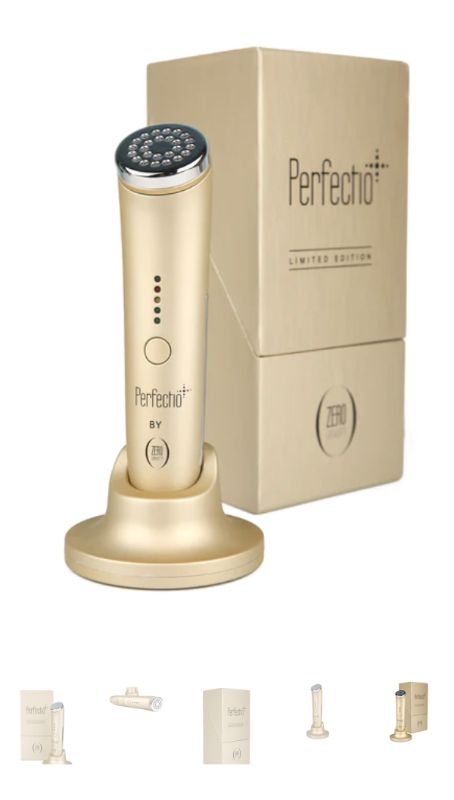 Photo 4 of PERFECTIO PLUS BY ZERO GRAVITY LIMITED EDITION FACIAL DEVICE REJUVENATES SKINS APPEARANCE AND STRUCTURE USING DUAL ACTION TECHNIQUES RED LED LIGHT AND TOPICAL HEAT