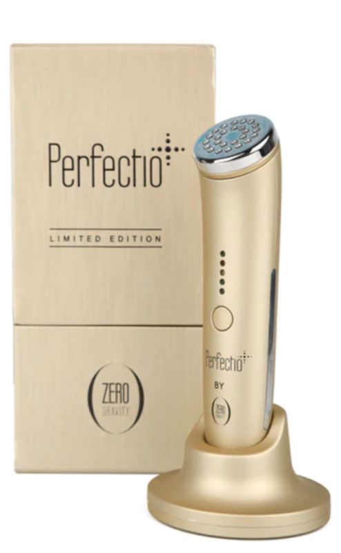 Photo 2 of PERFECTIO PLUS BY ZERO GRAVITY LIMITED EDITION FACIAL DEVICE REJUVENATES SKINS APPEARANCE AND STRUCTURE USING DUAL ACTION TECHNIQUES RED LED LIGHT AND TOPICAL HEAT