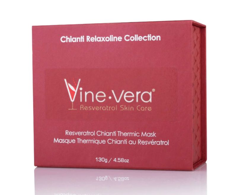 Photo 2 of VINE VERA RESVERATROL CHIANTI THERMIC MASK INFUSED WITH SWEET ALMOND EXTRACT AND ALOE LEAF EXTRACT