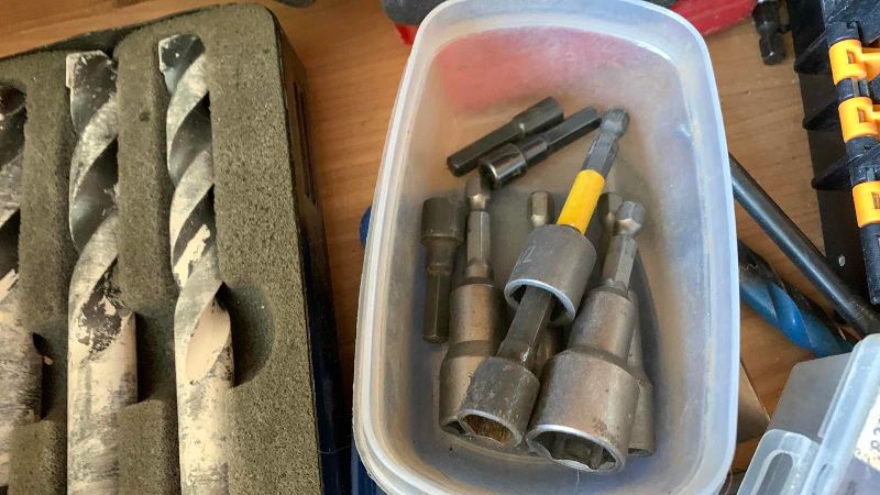 Photo 3 of VARIOUS DRILL BITS TITANIUM, MASONRY, NUT RUNNERS