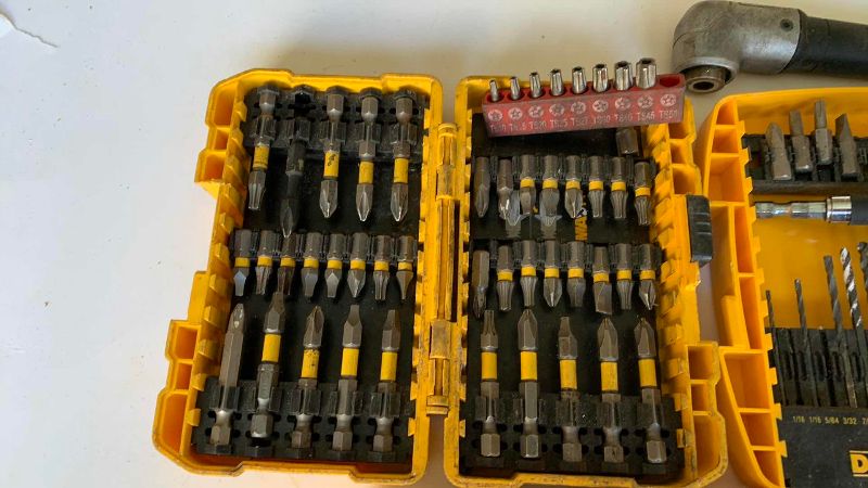 Photo 1 of DEWALT DRILL BITS AND SCREWDRIVER BITS