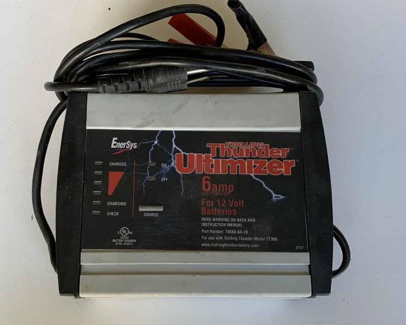 Photo 1 of ENERSYS TROLLING THUNDER ULTIMIZER 6 AMP FAST CHARGER FOR 12 VOLT BATTERIES