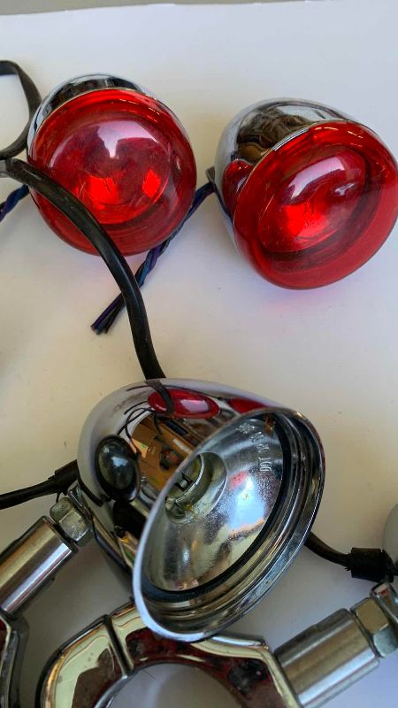 Photo 3 of HARLEY DAVIDSON MOTORCYCLE FRONT AND REAR LIGHTS