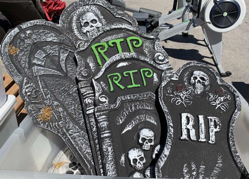 Photo 1 of FOAM TOMBSTONES