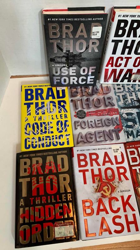 Photo 2 of 8-BRAD THOR BOOKS