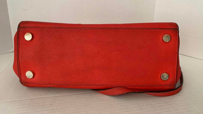 Photo 4 of MICHAEL KORS SELMA STUDDED RED PURSE