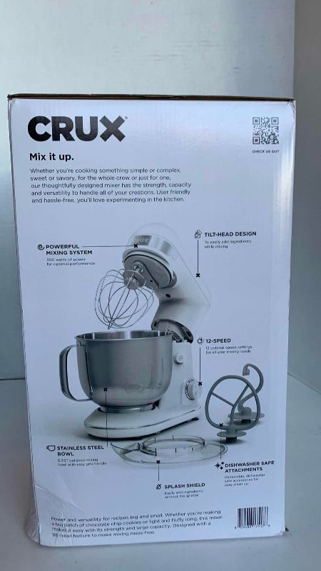 Photo 2 of CRUX 5.3 QT STAND MIXER