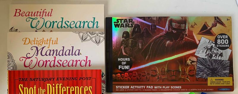 Photo 1 of ACTIVITY BOOKS & POP-ITS