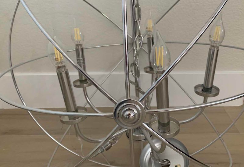 Photo 1 of SOLARIS CHANDELIER 23” X 23” X 27”H