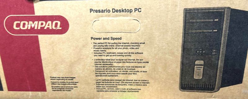 Photo 1 of COMPAQ PRESARIO DESKTOP PC