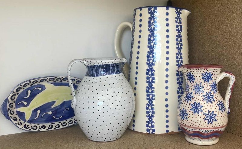 Photo 1 of ASSORTED POTTERY