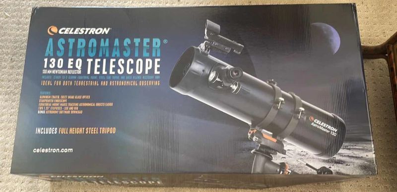 Photo 1 of CELESTRON ASTROMASTER 130 EQ TELESCOPE