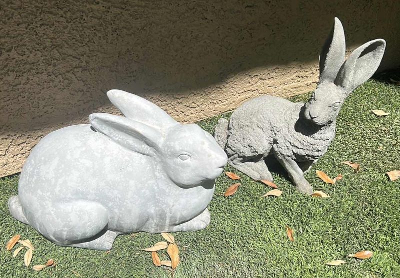 Photo 1 of 2 CERAMIC BUNNIES