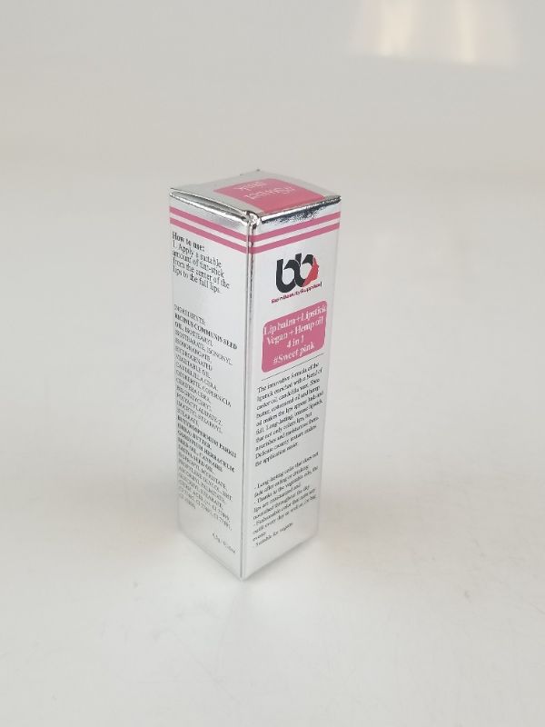 Photo 4 of SWEET PINK LIP BALM 4 IN 1 MOISTURIZES VEGAN FRIENDLY AND WILL NOT COME OFF AFTER FOOD OR DRINKING NEW