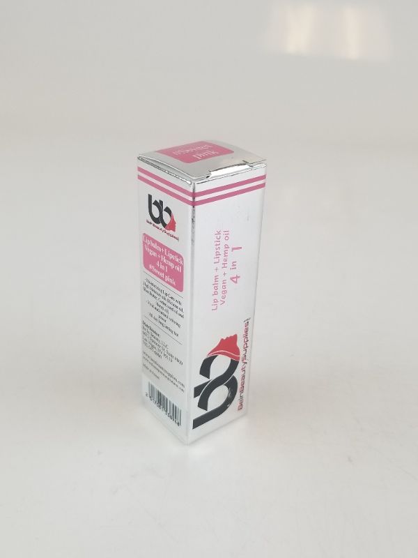 Photo 3 of SWEET PINK LIP BALM 4 IN 1 MOISTURIZES VEGAN FRIENDLY AND WILL NOT COME OFF AFTER FOOD OR DRINKING NEW