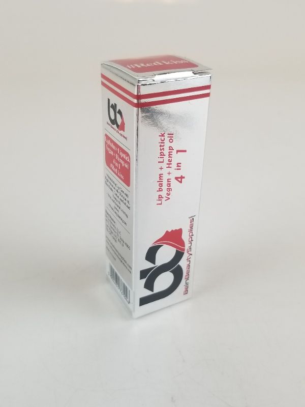 Photo 1 of RED KISS LIPSTICK  4 IN 1 MOISTURIZES VEGAN FRIENDLY AND WILL NOT COME OFF AFTER FOOD OR DRINKING NEW 