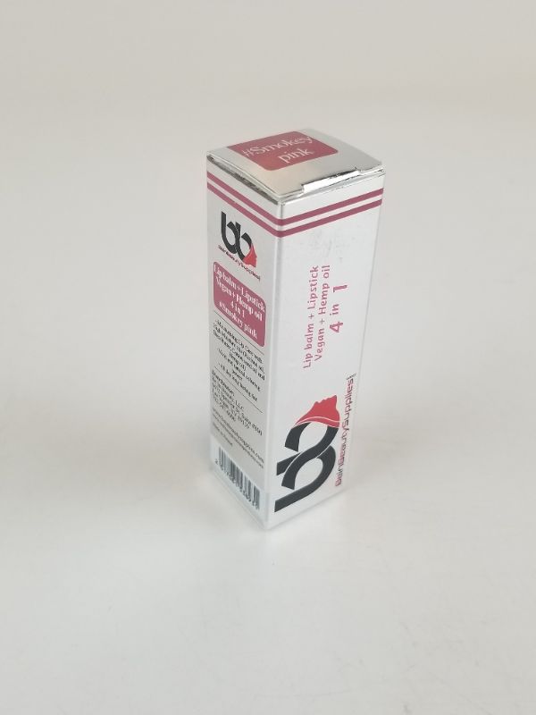Photo 1 of SMOKEY PINK LIP BALM AND LIPSTICK  4 IN 1 MOISTURIZES VEGAN FRIENDLY AND WILL NOT COME OFF AFTER FOOD OR DRINKING NEW 