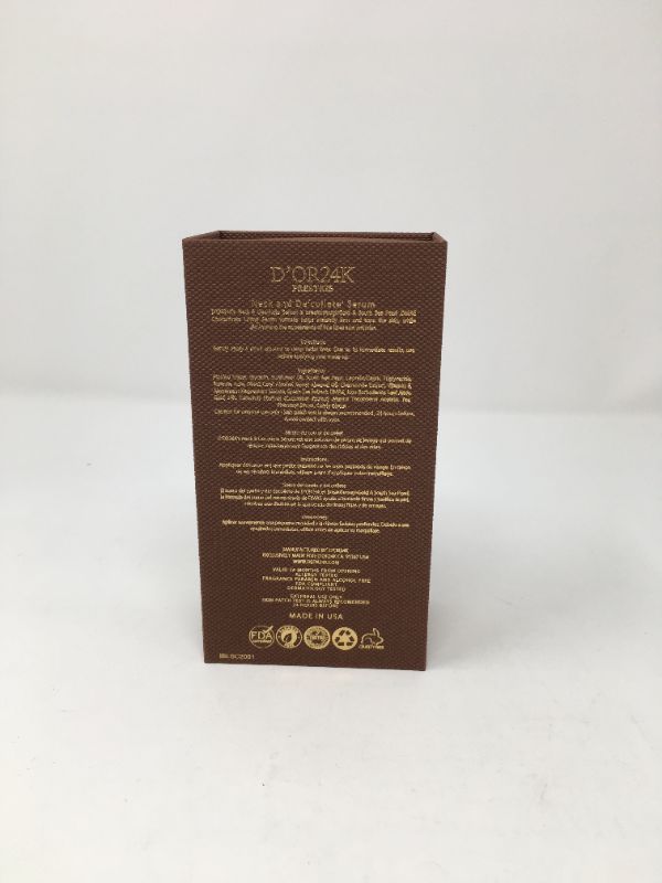 Photo 1 of NECK AND DECOLLETE SERUM FIRMS AND REGAINS JAWLINE CONTOURS BOOSTS NATURAL COLLAGEN AND MOISTURE RESULTING IN A TIGHTER FACE AND NECK ANTI AGING AND REDUCES WRINKLES NEW IN BOX 