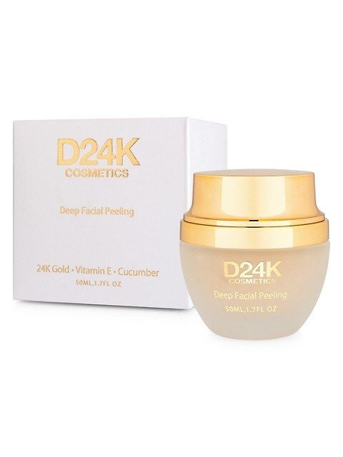 Photo 2 of DEEP FACIAL PEEL EXFOLIATES WITHOUT IRRITATION BLEND OF COLLAGEN AND 24K GOLD TO HYDRATE AND PLUMP IMPROVES TONE COMPLEXION AND PORE SIZE PREVENTS LINES AND WRINKLES NEW