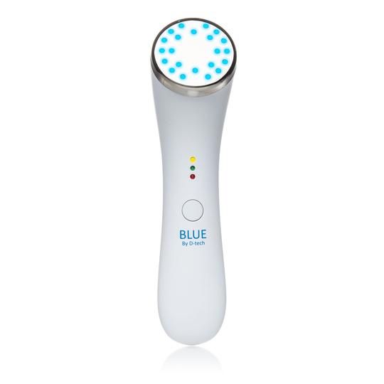 Photo 3 of NON-SURGICAL BLUE LED SONIC DEVICE BY D-TECH ELIMINATE BACTERIA REVEALING SMOOTHER COMPLEXION HEAS TO 104-107 FAHRENHEIT INCREASES BLOOD FLOW TREATS ACNE AND HEAL SKIN NEW SEALED 