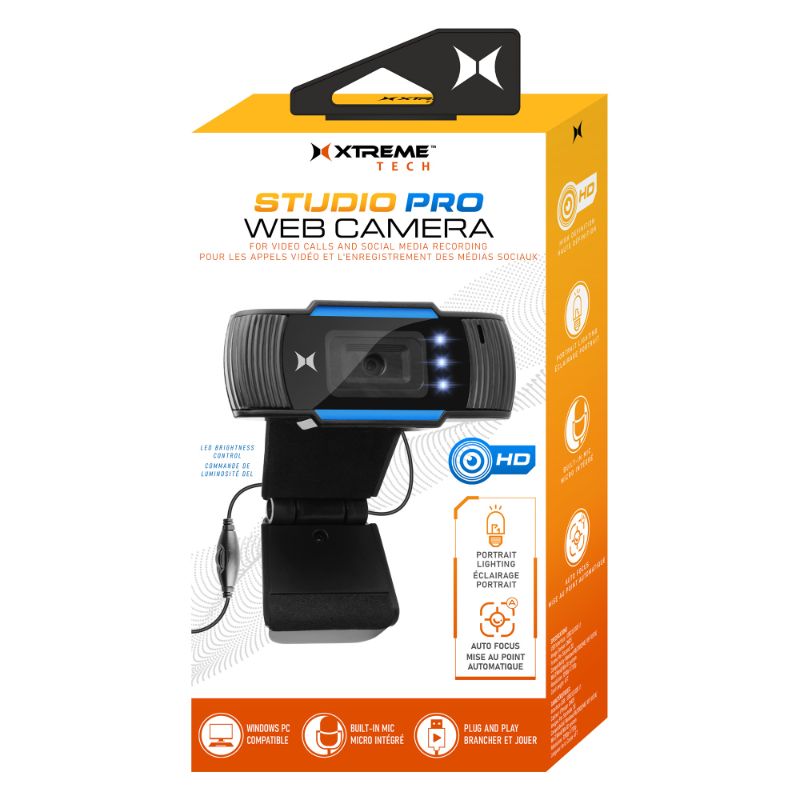 Photo 2 of  STUDIO PRO WEB CAMERA FOR VIDEO CALLS AND SOCIAL MEDIA RECORDINGS 3 BRIGHT LED LIGHTS WITH ADJUSTABLE BRIGHTNESS NEW