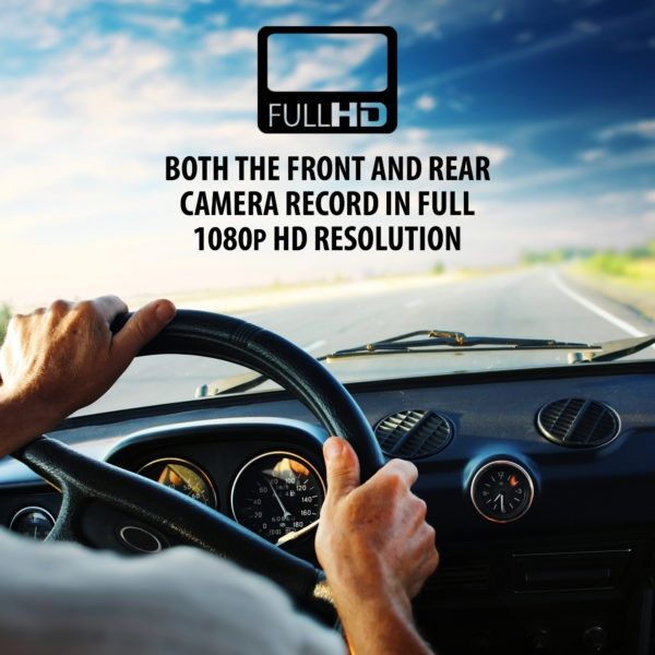 Photo 2 of PREMIUM PRIME 1080P DUAL DASH CAMERA  ALLOWS YOU TO SEE IN 2 DIRECTIONS AT ONCE NEW