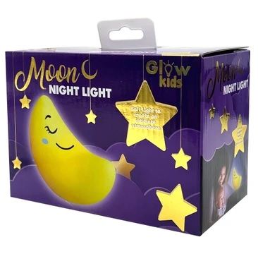 Photo 2 of GLOW KIDS MOON NIGHT LIGHT NEW