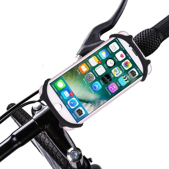 Photo 1 of BLACK BICYCLE PHONE MOUNT CAN BE USED HORIZONTAL OR VERTICAL NEW