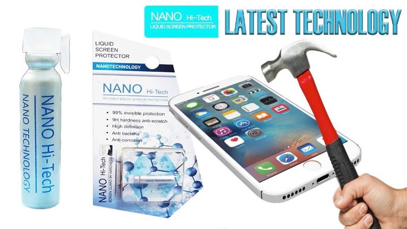 Photo 2 of NANO HI TECH INVISIBLE LIQUID SCREEN PROTECTOR 99% INVISIBLE PROTECTION ANTI SCRATCH HIGH DEF ANTI BACTERIA AND CORROSION NEW 