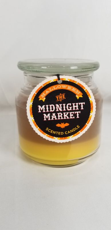 Photo 1 of THE MIDNIGHT MARKET SCENTED CANDLE 2 WICK 16 OZ CANDLE NEW 