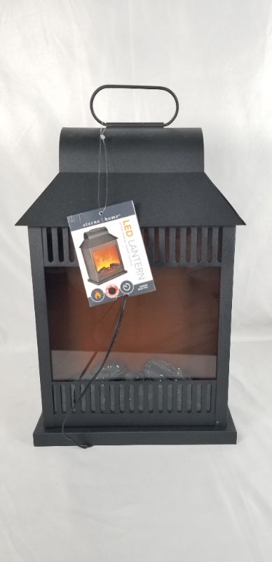 Photo 1 of LED LANTERN FIREPLACE 6.25 X 8.6 X 13.3H INCHES NEW