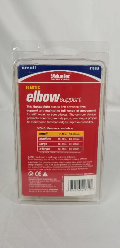 Photo 2 of ELASTIC ELBOW SUPPORT SIZE SMALL BEIGE NEW