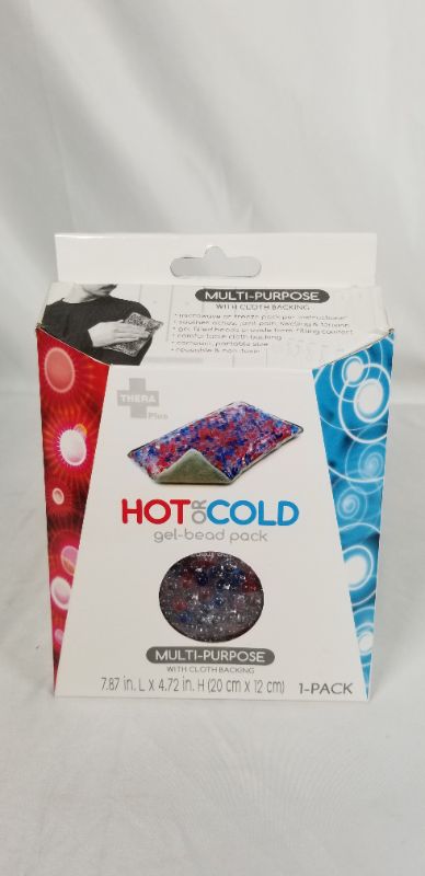 Photo 1 of MULTI PURPOSE HOT OR COLD GEL BEAD PACK WITH CLOTH BACKING NEW