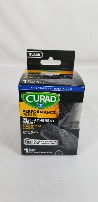 Photo 1 of BLACK SELF ADHERENT COMPRESSION AND SUPPORT WRAP NEW