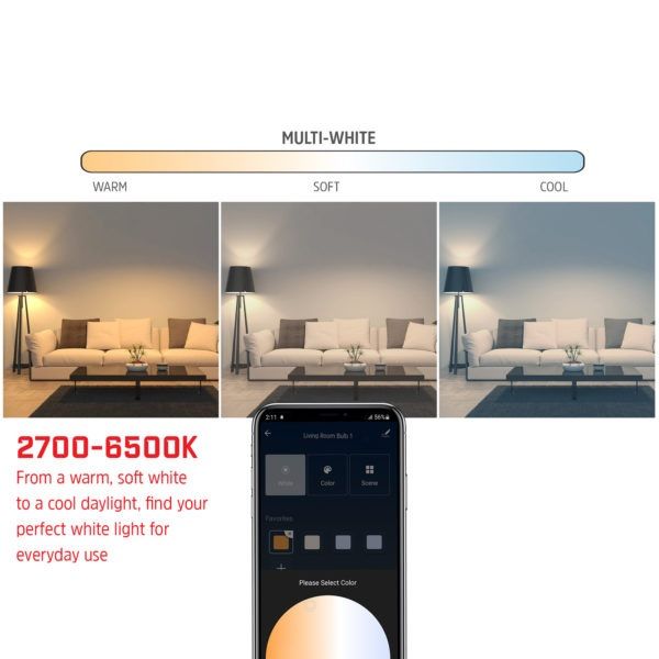 Photo 1 of SMART WIFI LED BULB 4 PACK NEW