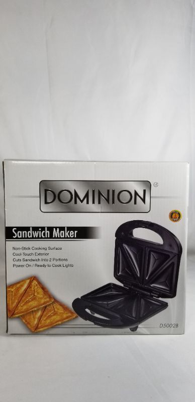 Photo 1 of SANDWICH MAKER NON STICK COOKING SURFACE COOL TOUCH EXTERIOR  COOKS 2 WAFFLES AT ONCE NEW 