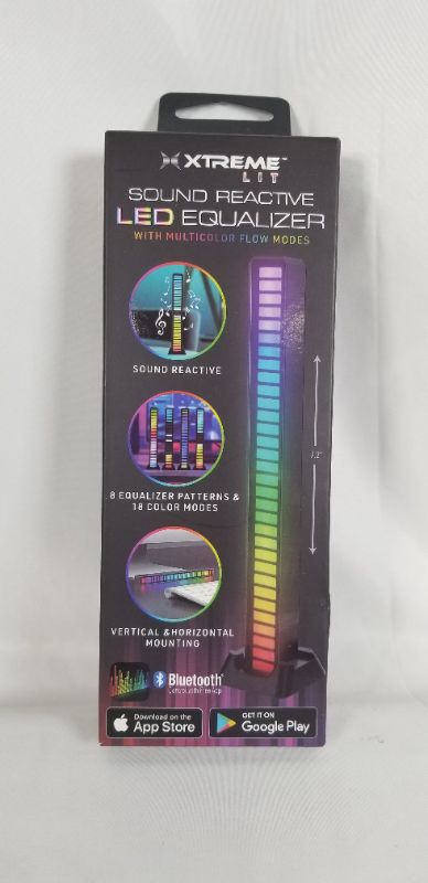 Photo 1 of SOUND REACTIVE LED EQUALIZER WITH MULTI COLOR FLOW MODES NEW