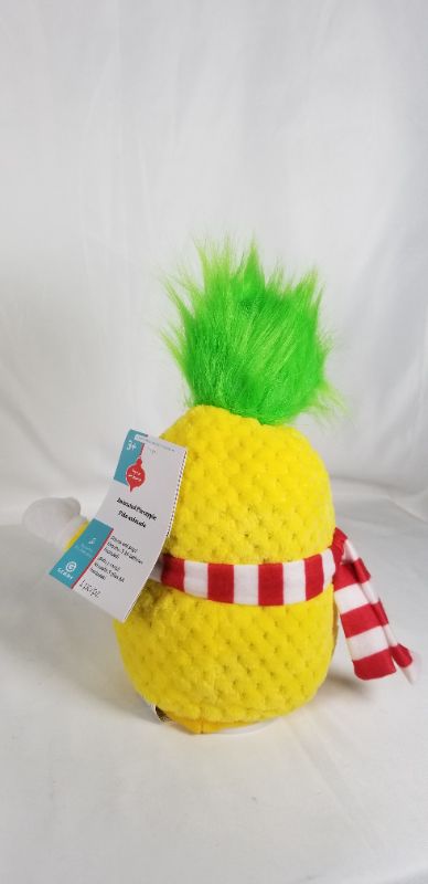 Photo 1 of ANIMATED PINEAPPLE PLUSH PLAYS "IF YOU LIKE PINA COLADAS" 5.5 X 10H INCHES NEW 