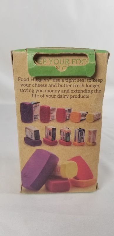 Photo 5 of SILICONE BUTTER AND CHEESE FOOD HUGGER, SET OF 5, ASSORTED COLORS NEW