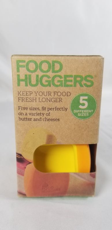 Photo 4 of SILICONE BUTTER AND CHEESE FOOD HUGGER, SET OF 5, ASSORTED COLORS NEW