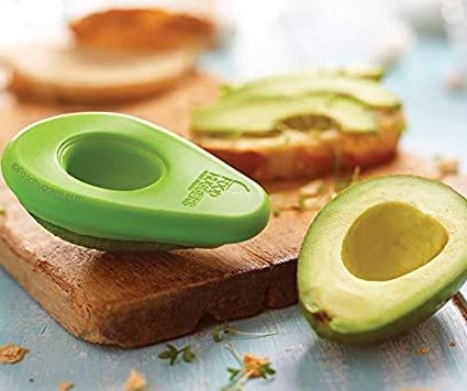 Photo 4 of SILICONE FOOD HUGGER FOR CUT AVOCADOS, SET OF 2, ASSORTED NEW 