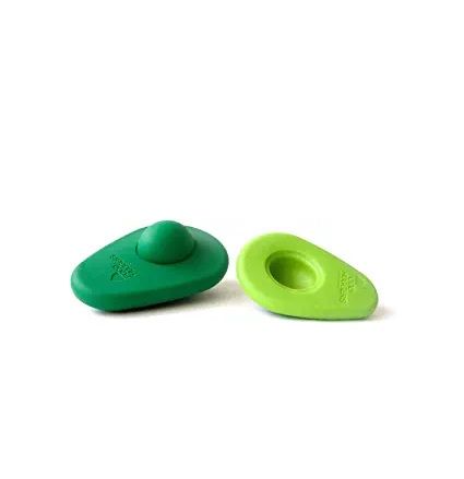 Photo 3 of SILICONE FOOD HUGGER FOR CUT AVOCADOS, SET OF 2, ASSORTED NEW 