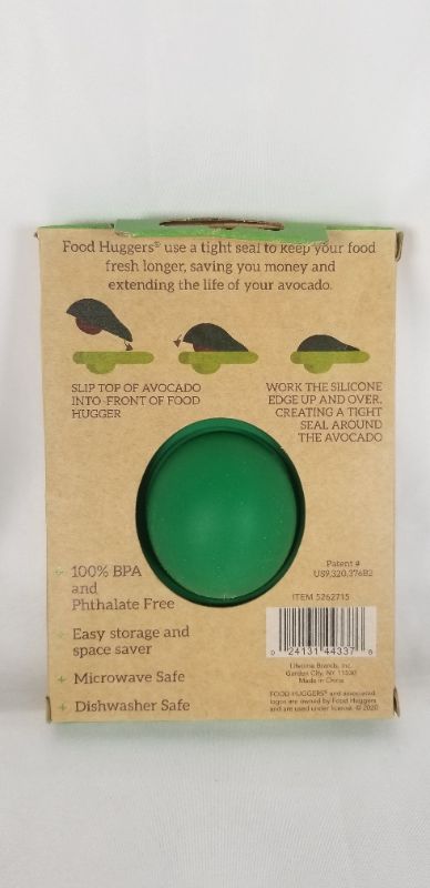 Photo 6 of SILICONE FOOD HUGGER FOR CUT AVOCADOS, SET OF 2, ASSORTED NEW 