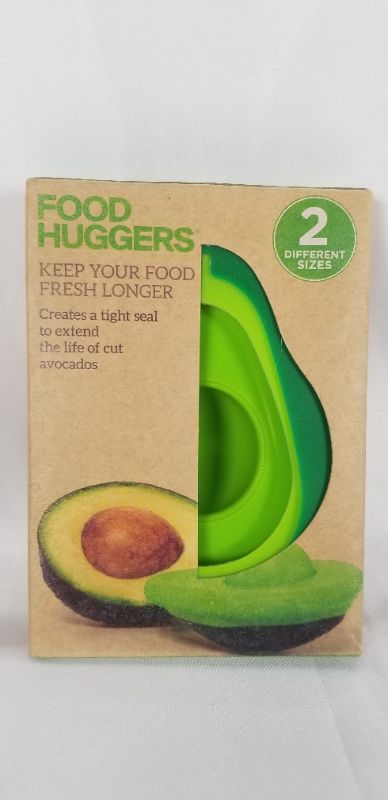 Photo 5 of SILICONE FOOD HUGGER FOR CUT AVOCADOS, SET OF 2, ASSORTED NEW 